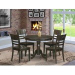 5 Pc Small Kitchen Table And Chairs Set-Dining Table And 4 Dinette Chairs