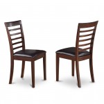 3 Pc Small Kitchen Table And Chairs Set-Round Kitchen Table And 2 Dining Chairs