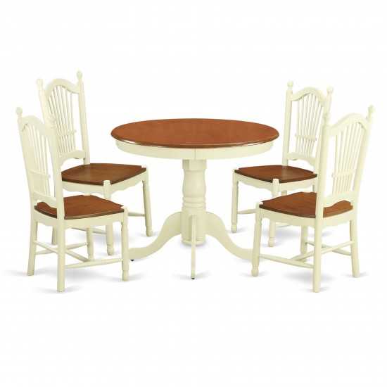 5 Pckitchen Nook Dining Set For 2-Dinette Table And 2 Kitchen Dining Chairs