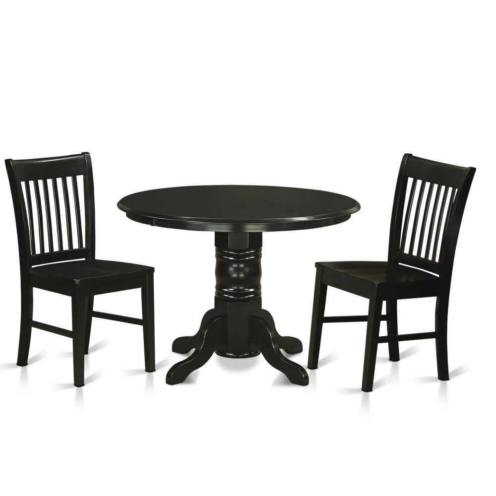 3 Pctable Set-Table And 2 Dining Chairs