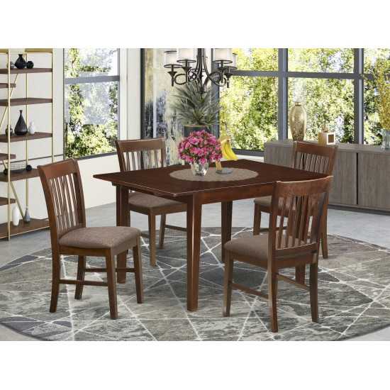 5 Pc Kitchen Nook Dining Set-Small Dining Tables And 4 Dining Chairs