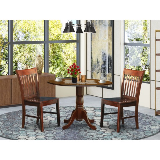 3 Pc Kitchen Nook Dining Set-Kitchen Dining Nook And 2 Kitchen Chairs