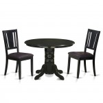 3 Pc Dinette Set-Dining Table And 2 Kitchen Chairs