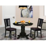 3 Pc Dinette Set-Dining Table And 2 Kitchen Chairs