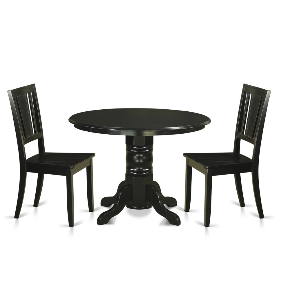 3 Pc Dinette Set For 2-Kitchen Table And 2 Dining Chairs 3 Pc Dinette Set For 2-Kitchen Table And 2 Dining Chairs