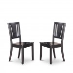 3 Pc Dinette Set For 2-Kitchen Table And 2 Dining Chairs