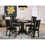 5 Pckitchen Table Set For 4-Dining Table And 4 Dining Chairs