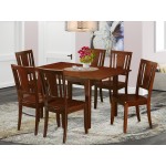 7 Pc Kitchen Dinette Set - Table With 6 Dining Table Chairs