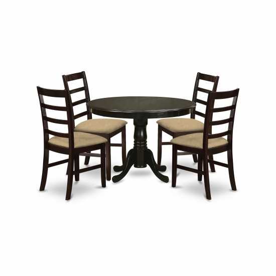 5 Pc Kitchen Table Set-Dining Table And 4 Dinette Chairs