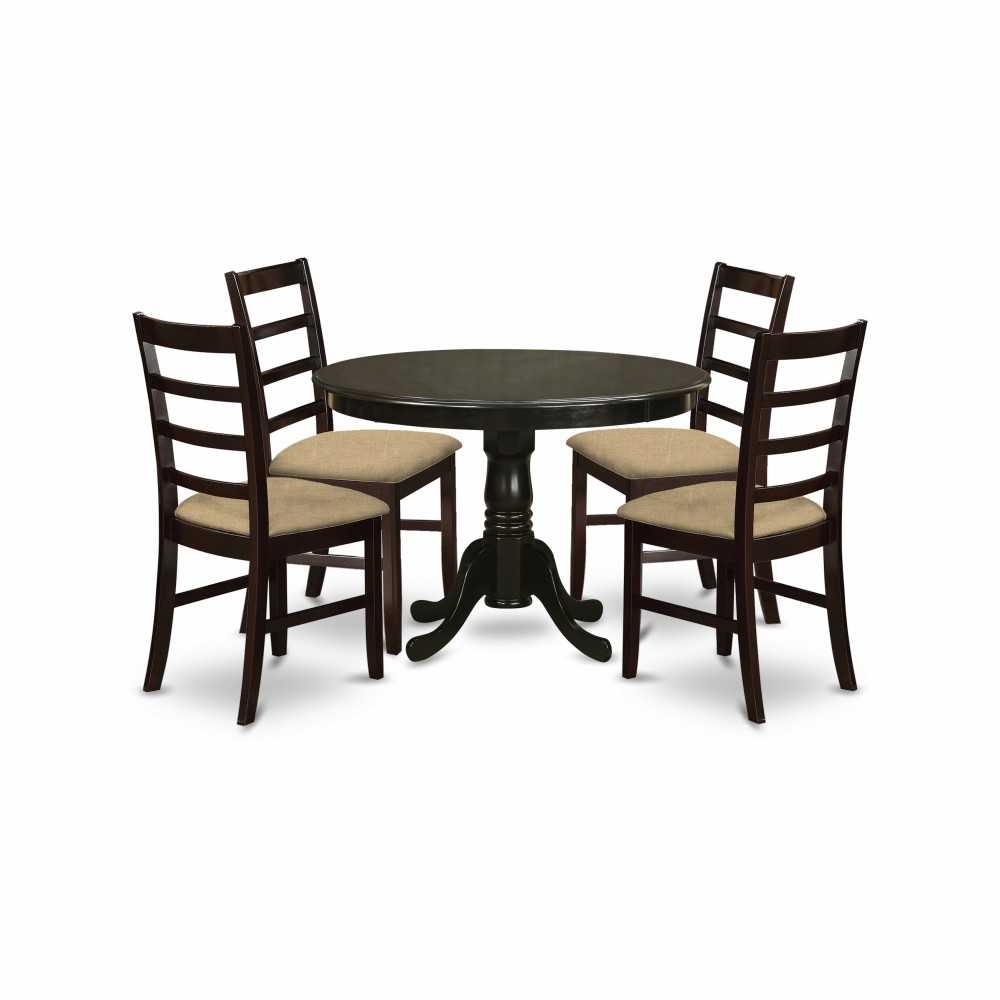 5 Pc Kitchen Table Set-Dining Table And 4 Dinette Chairs