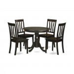 5 Pc Small Kitchen Table Set-Breakfast Nook Plus 4 Dining Chairs