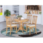 5 Pc Kitchen Table Set-Small Kitchen Table Plus 4 Dining Chairs