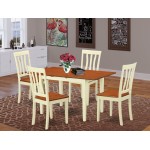 5 Pckitchen Dinette Set - Dinette Table And 4 Dining Chairs