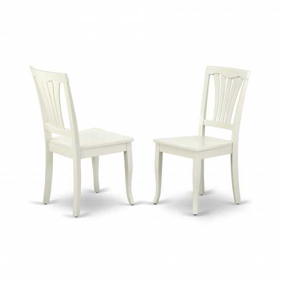 Dining Set 3 Pc- 2 Chairs, Breakfast Table, Linen White Finish Chair Seat, Linen White Finish Solid Wood Frame.