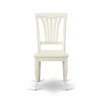 Dining Set 3 Pc- 2 Chairs, Breakfast Table, Linen White Finish Chair Seat, Linen White Finish Solid Wood Frame.