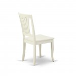Oxav3-Lwh-W 3Pc Square 36 Inch Table And 2 Vertical Slatted Chairs