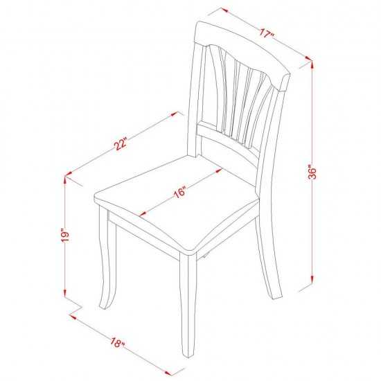 3 Pcsmall Kitchen Table Set - Kitchen Table And 2 Dining Chairs