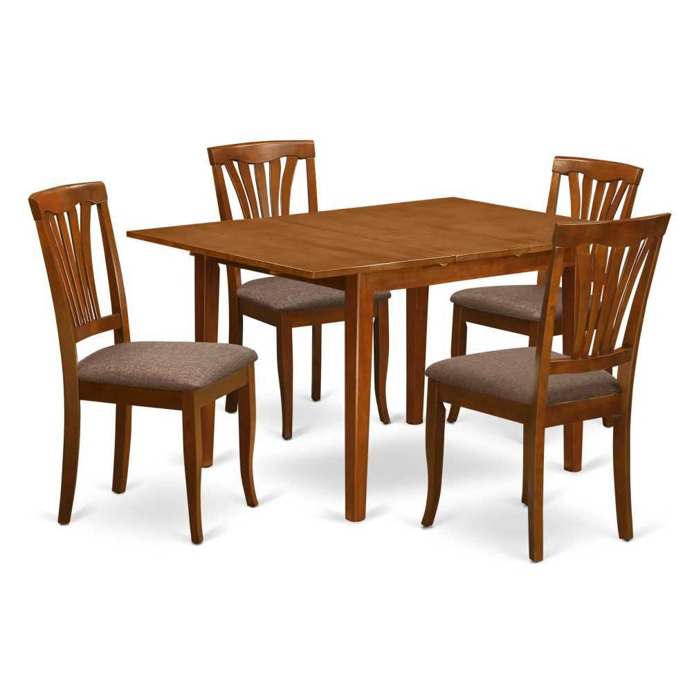 5 Pc Dinette Set For Small Spaces-Dining Tables And 4 Dining Chairs 5 Pc Dinette Set For Small Spaces-Dining Tables And 4 Dining Chairs