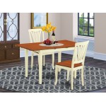 3 Pc Dining Room Set-Dining Table And 2 Dining Chairs