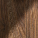 Alissa 16" Glam Round Side Table - Dark Walnut/Gold