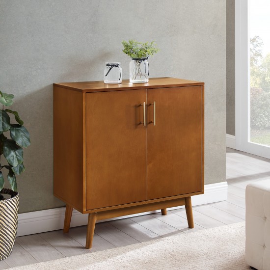 Bella 30" Mid Century Modern Accent Cabinet - Acorn