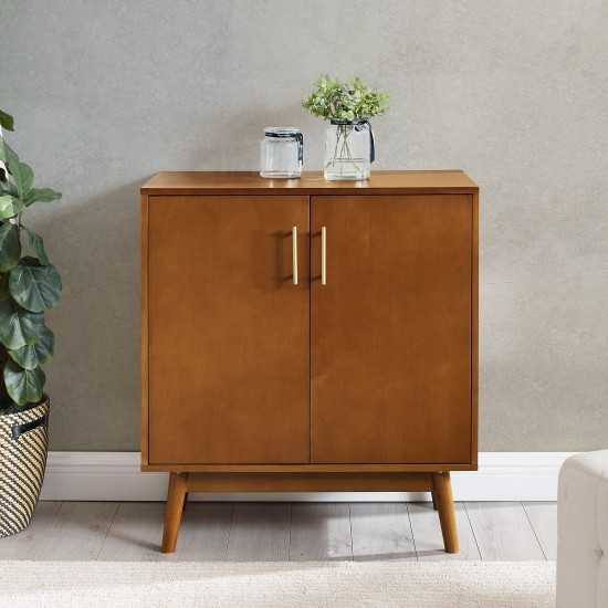 Bella 30" Mid Century Modern Accent Cabinet - Acorn