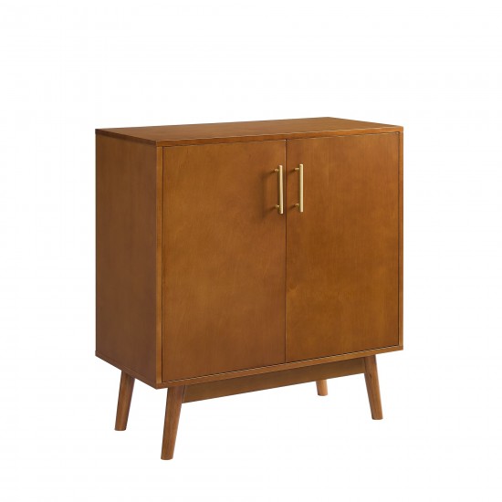 Bella 30" Mid Century Modern Accent Cabinet - Acorn