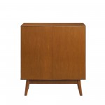 Bella 30" Mid Century Modern Accent Cabinet - Acorn