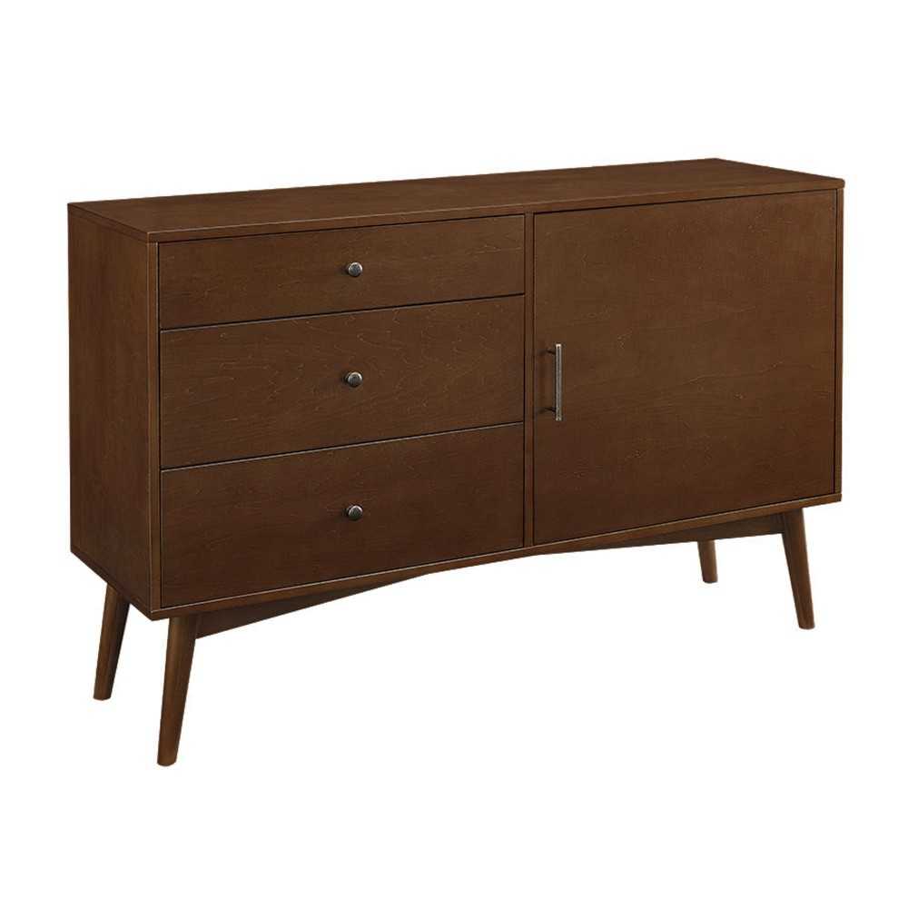 angelo:HOME 52" Mid Century Modern TV Stand - Walnut