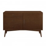 angelo:HOME 52" Mid Century Modern TV Stand - Walnut