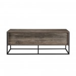 Arber 48" 2 Drawer Storage Bench - Grey Wash