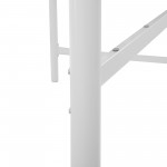 Premium Metal Twin Loft Bed - White