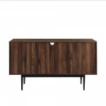 Astor 52" Modern 2 Drawer Lifted Sideboard - Dark Walnut