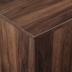 Astor 52" Modern 2 Drawer Lifted Sideboard - Dark Walnut