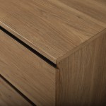 Elroy 52" 4 Drawer Urban Storage Console - English Oak