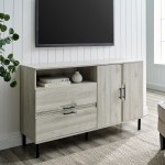 Kinely 56" Modern Detailed Door Frame Sideboard - Birch