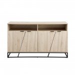 Ian 58" Angled Door Sideboard - Birch