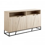 Ian 58" Angled Door Sideboard - Birch