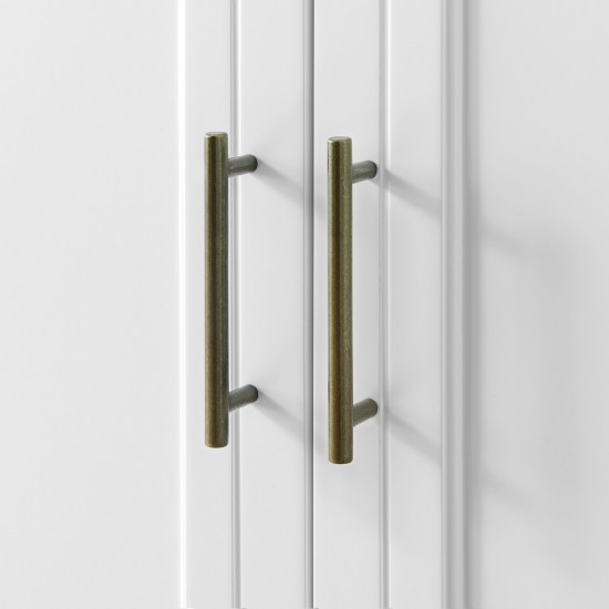 Laurel 62" 4 Door Tiered Modern Sideboard - White