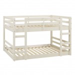 Low Wood Twin Bunk Bed - White