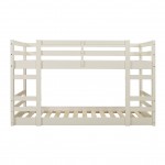 Low Wood Twin Bunk Bed - White