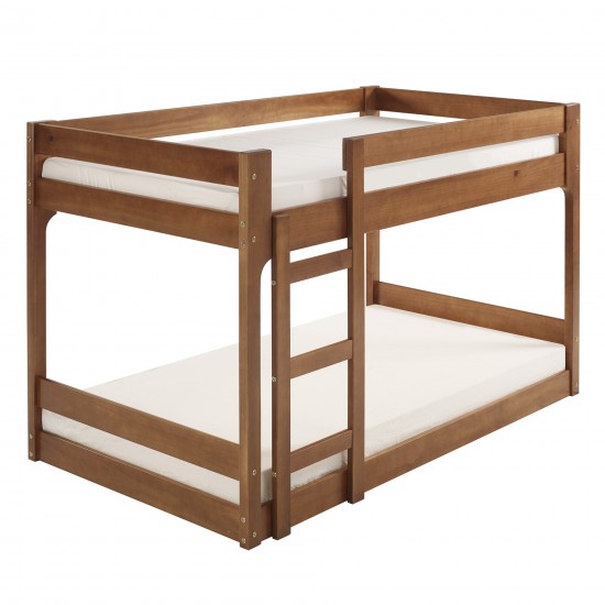 Winslow Jr Twin Over Twin Mod Bunk Bed - Caramel