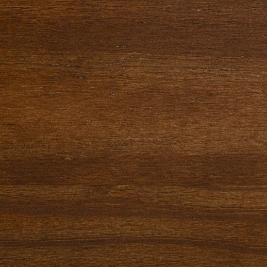Solid Wood King Platform Bed - Walnut