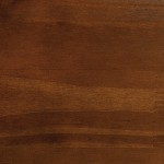 Solid Wood Twin Platform Bed - Walnut