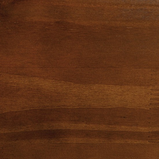 Solid Wood Twin Platform Bed - Walnut