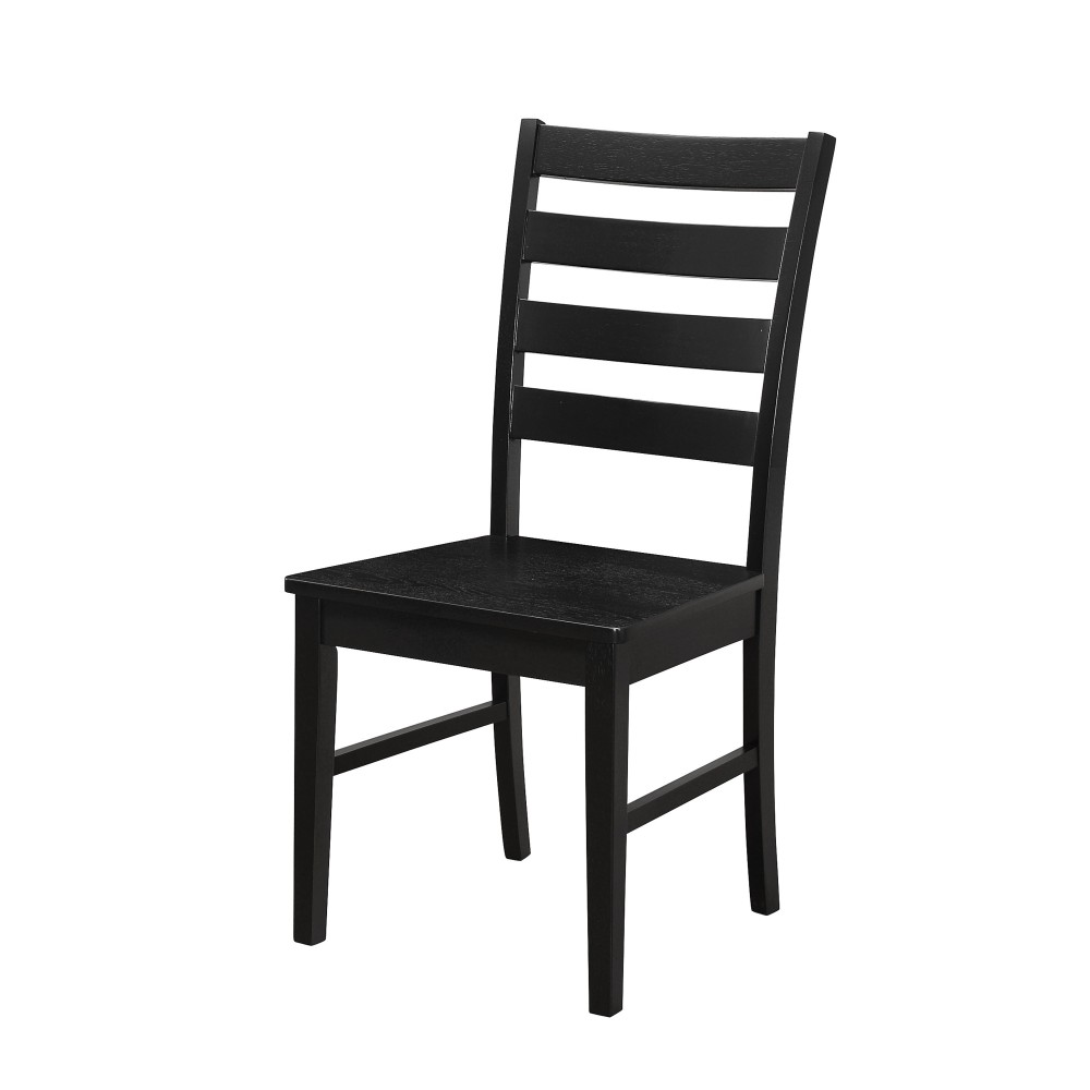 Modern Farmhouse Dining Chair, Set of 2 - Black Modern Farmhouse Dining Chair, Set of 2 - Black