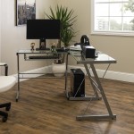 Command Center Gaming Desk Station - Silver