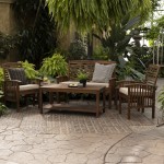 Outdoor Chat Set - Dark Brown, OGWLSCH6DB