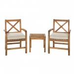 Patio Conversation Set - Brown