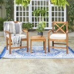 Patio Conversation Set - Brown